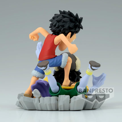 BANPRESTO ONE Piece World COLLECTABLE Figure Log Stories - Monkey D. Luffy VS Arlong