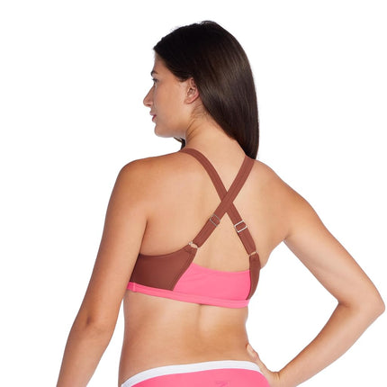 Speedo Women's Swimsuit Quantum Bikini Top Fandango Pink