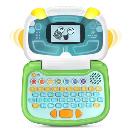 Computadora portátil LeapFrog ABC y 123, verde