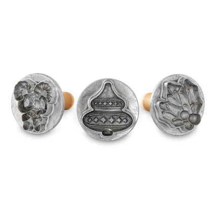 Nordic Ware Holiday 3D Cut-Out Cookie Stamps (Set 