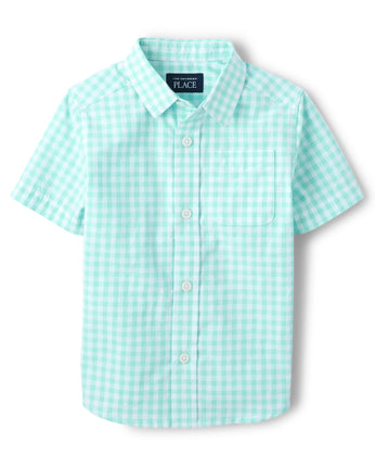 The Children's Place Boys' and Toddler Short Sleev