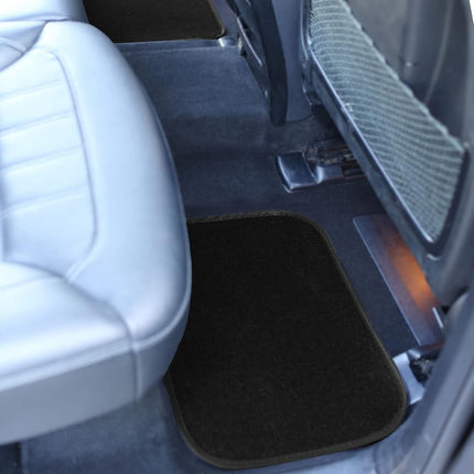 FH Group F14413BLUE Universal Fit Full Set Galaxy13 Metallic Stripe Blue Automotive Floor Mats fits Most Cars, SUVs, Trucks, and Vans