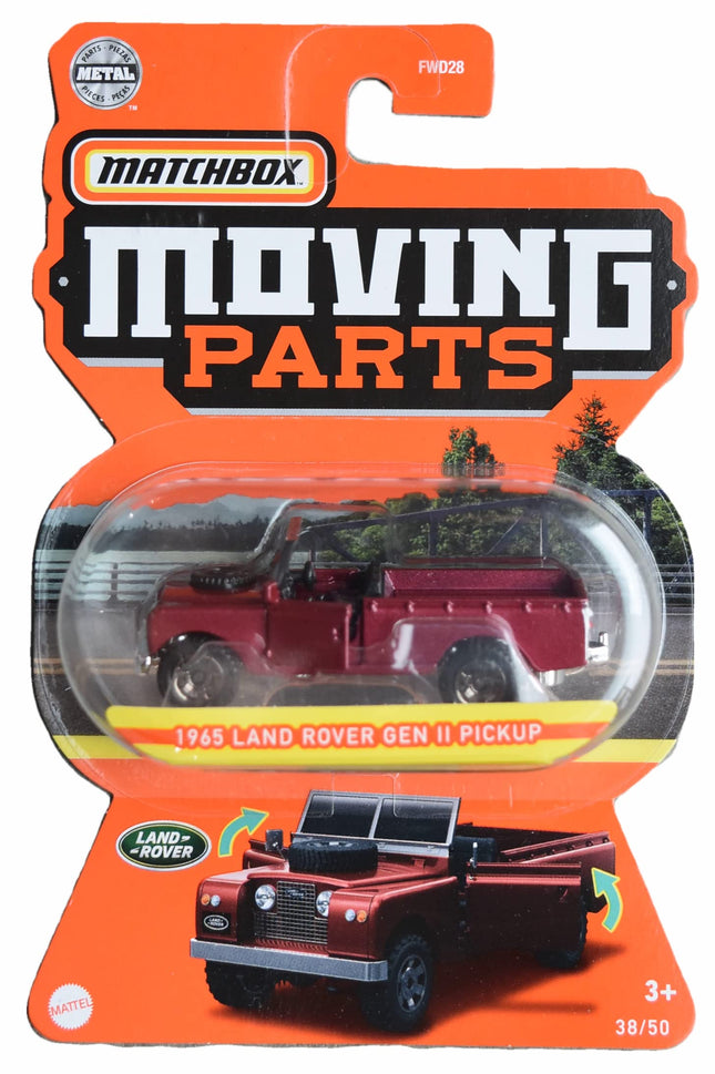 Hot Wheels Matchbox 1965 Land Rover Gen II Pickup,