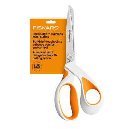 Fiskars RazorEdge Fabric Scissors - 8" Heavy Duty 