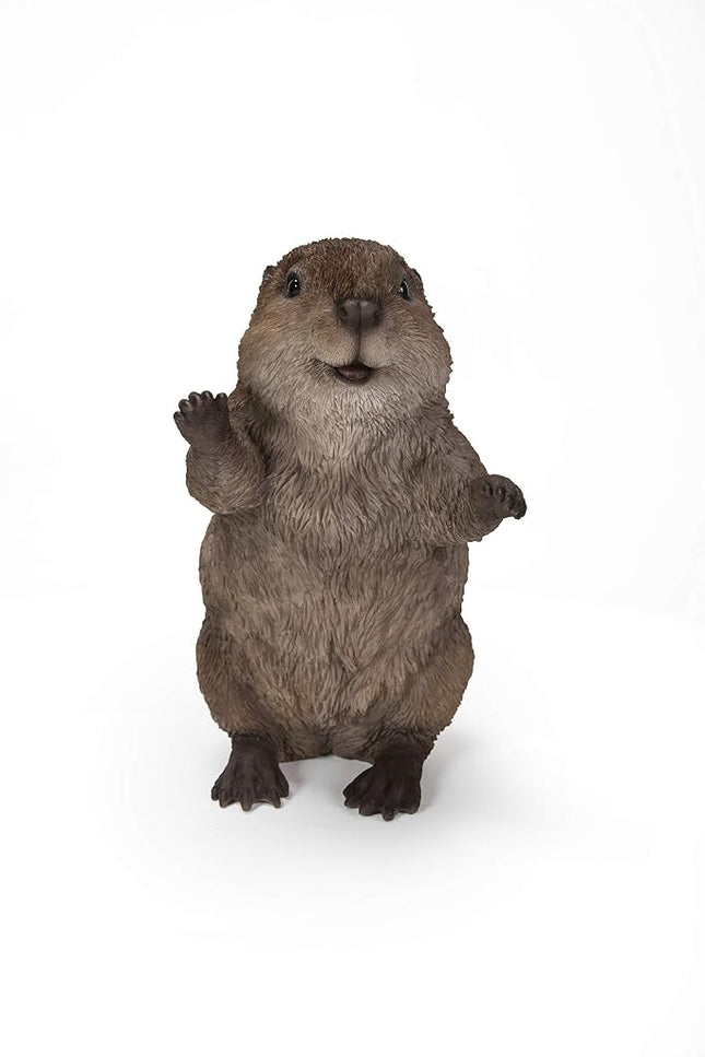 American Beaver CUB Standing Statue