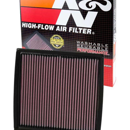 K&N Engine Air Filter: High Performance, Premium, 