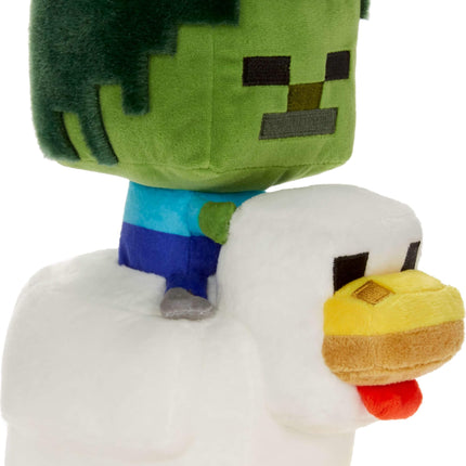 Minecraft 8 Inch Zombie Chicken Jockey Plush