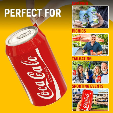 BeerSkin Silicone Can Covers that Look Like Soda 12 oz (355 ml) - 10 Pk