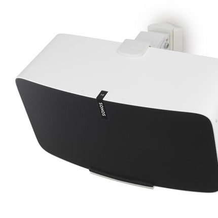 Flexson Wall Mount for Sonos Five and Play:5, Single pack in White, Swivels and Tilts