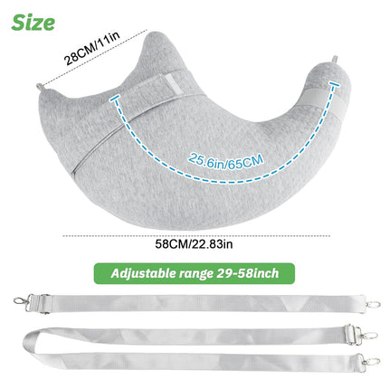 RoamReady Rotator Cuff Pillow, Post Shoulder Surgery Pillow for Sleeping