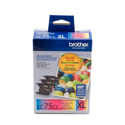 Brother Int L (Supplies) Lc753Pks 3Pk Lc753Pks Cyan Magenta Ylw