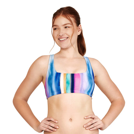 Speedo Women's Swimsuit Bikini Top Adjustable Squa