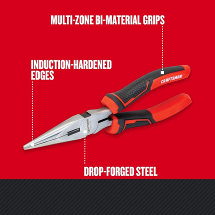 CRAFTSMAN CMHT81645 8-in. Long Nose Pliers