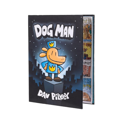 Dog Man Book Reveal & Figure Playset