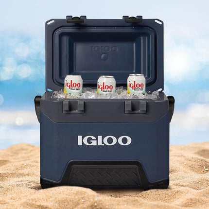 IGLOO BMX 52 Cool Box 49L – ultra‑durable outdoor cooler with reinforced insulation, ideal for camping, fishing, work, festivals and outdoor use – keeps drinks and food cold for hours