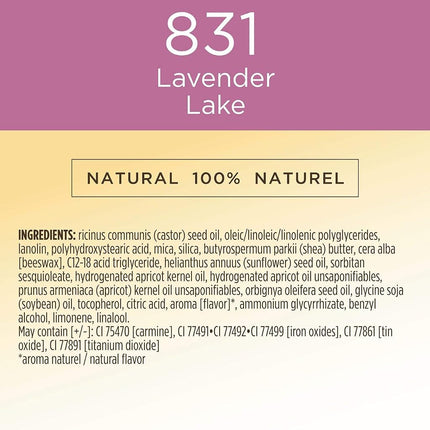 Burt's Bees Moisturising Full Coverage Liquid Lipstick, 5.95 g, Lavender Lake
