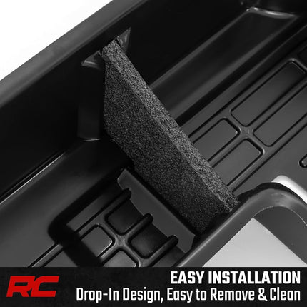Almacenamiento debajo del asiento Rough Country para 19-24 1500 | 20-24 2500HD/3500HD - RC09061