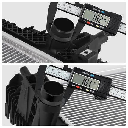 DNA MOTORING Front Fatctory OE Style Radiator Compatible With F-250 Super Duty 2017-2022 / F-350 Super Duty 2017-2022/6.2L, Automatic, 13717, FO3010356, OEM-RA-13717