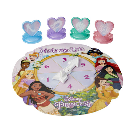 Hasbro Gaming Chutes and Ladders: Disney Princess Edition, juego de mesa para niños de 3 años en adelante, regalos de Pascua para niños y niñas, juego preescolar para 2 a 4 jugadores (exclusivo de Amazon)
