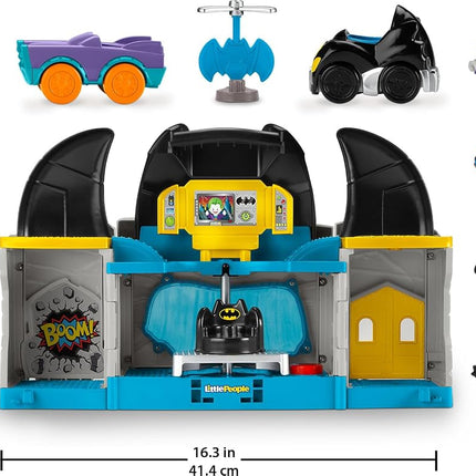 Fisher-Price Little People DC Super Friends Deluxe Batcave Playset