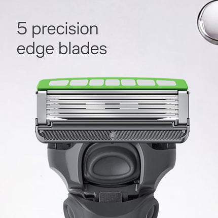 Schick Hydro Sensitive Razor Refills, 12ct | Razor Blades Refills, Razor Blades for Men, Shaving Blades for Men, Hydro Razor Blades Refill, 5 Blade Razor Men, 12 Refills
