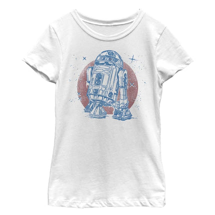 STAR WARS Girls' Big, White//Bright Red, X-L