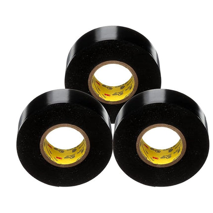Scotch 6132-BA-10 Super 33+ Vinyl Electrical Tape.75-Inch x 66-Foot, Pack of 10, Black, 10 Roll