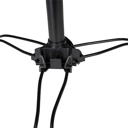 Champro Sports Pro-Grade Folding Batting Tee, Adjustable Height from 30" to 45", Black,