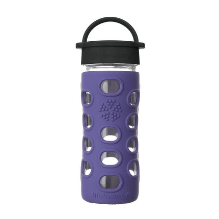 Lifefactory Glass Hydration Bottle Iris 350 ml