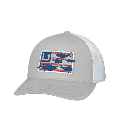 HUK Youth Trucker, Anti-Glare Snapback Fishing Hat