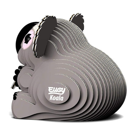 EUGY 016 Koala 3D Paper Puzzle - 33 Pieces Eco-Friendly Educational Toy Puzzle for Boys, Girls & Kids Ages 6+