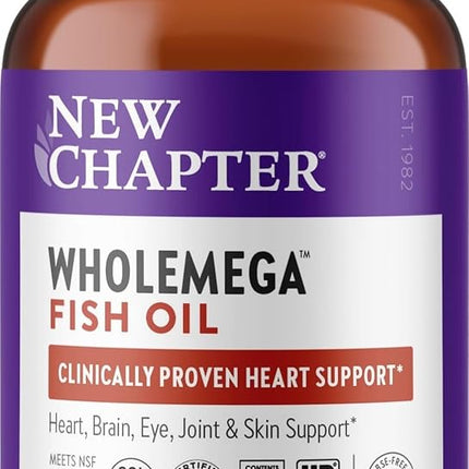 New Chapter Wholemega, 1000 Mg, 180-Count