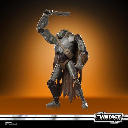 Star Wars The Vintage Collection Mercenary Droid, The Mandalorian and Grogu Premium 9.5 cm Collectible Action Figure