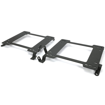ECOTRIC Racing Seat Brackets Compatible with 1993-2007 Subaru Impreza WRX STI Replacement for SB019DR SB019PA Steel Mounting Brackets Rail Track