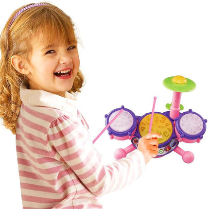 Vtech KidiBeats Drum Set Pink Exclusive