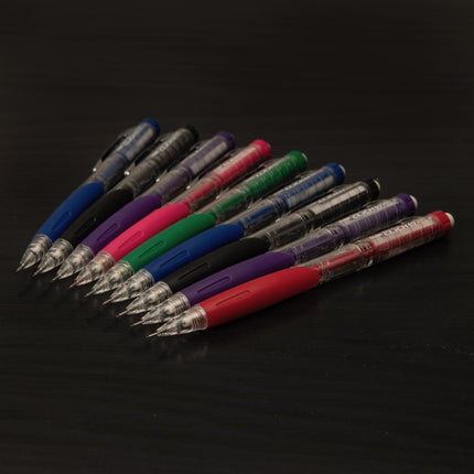 Pentel Twist-Erase CLICK (0.7 mm) paquete de 6, con minas (0.7 mm) paquete de 2
