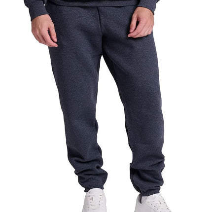 Russell Athletic Men's Dri-Power Closed-Bottom Sweatpants with Pockets, Black Heather, XXX-Large