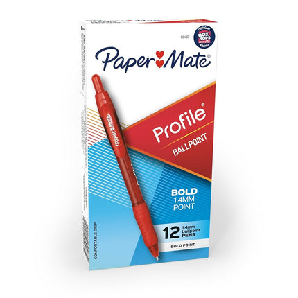 Paper Mate Profile Retractable Ballpoint Pens, Bol