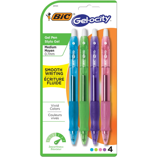 Bic RLCAP41-AST Multi Color Bic Gelocity Fashion P