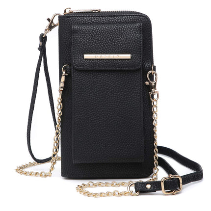 Dasein Vegan Leather Crossbody Bag for Women CellP