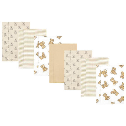 Hudson Baby Unisex Baby Cotton Flannel Burp Cloths