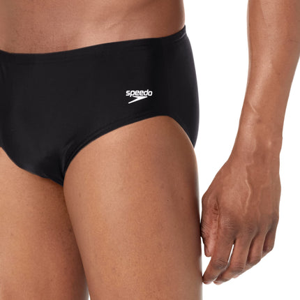 Speedo Men's Swimsuit Brief Powerflex Eco Solid Adult
