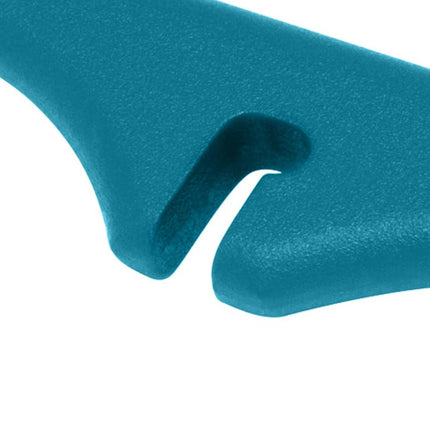 Rachael Ray 46834 Kitchen Tools and Gadgets Nonstick Utensils/Lazy Spoon and Ladle, Silicone, Marine Blue