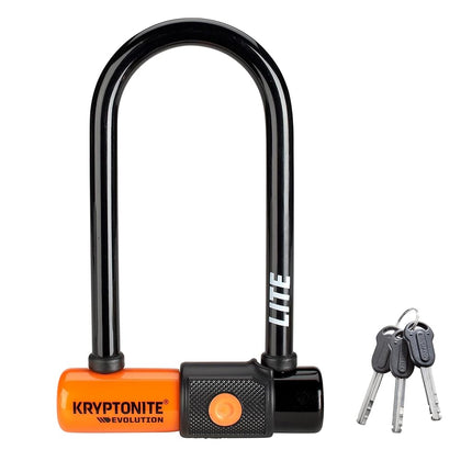 Kryptonite Evolution Lite Mini-6 Bike U-Lock, Ligh