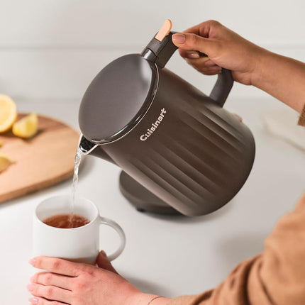 Cuisinart Soho 1 Liter Double Wall Electric Kettle, Black