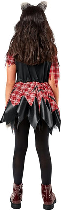 Rubie's Girl's Forum Novelties Werewolf Costume Dress, As Shown, Medium