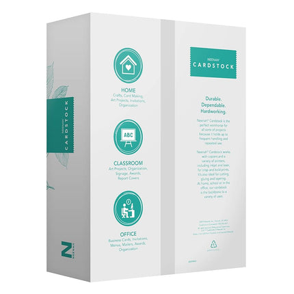 Neenah White Index Cardstock, 300 Sheets, 110 lb/199 GSM, 94 Brightness, 8.5" x 11" - More Sheets! (91635)