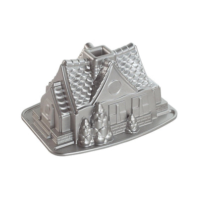 Nordic Ware Gingerbread House Bundt Pan, Seasonal 