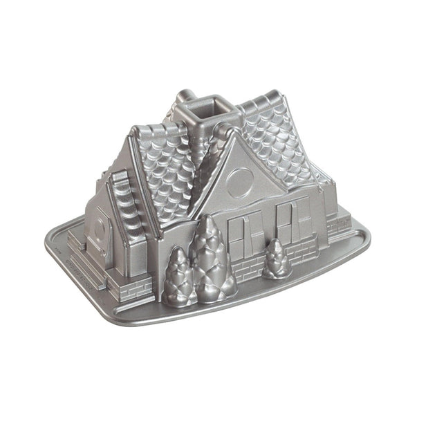 Nordic Ware Gingerbread House Bundt Pan, Seasonal 