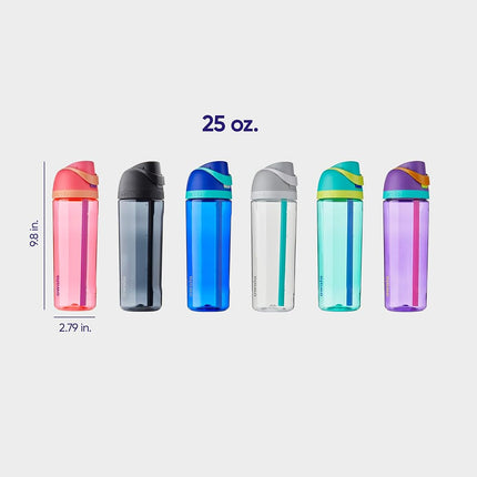 Owala FreeSip Tritan Popper Bottle with Built-in Straw 735ml - Shy Marshmallow 735ml